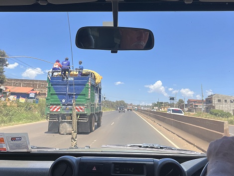 unterwegs in Nairobi