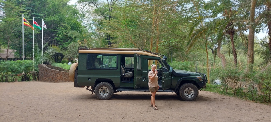 Zwischenstop an der Hunters Lodge