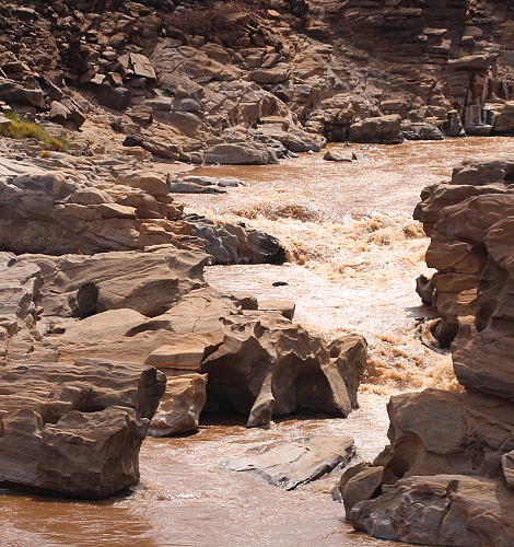 Lions Cave Camp Aussicht auf den Ewaso Ngiro