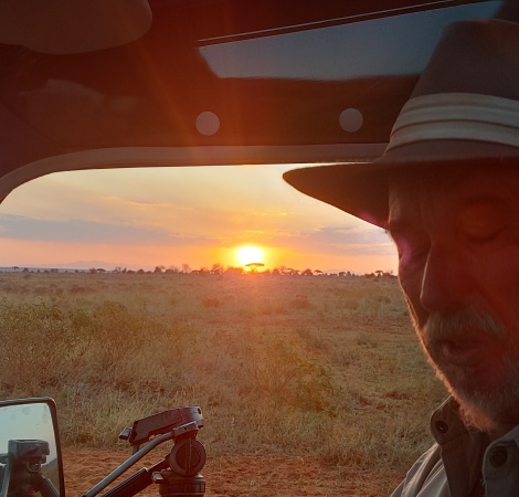 Sundowner im Lumo Reservat