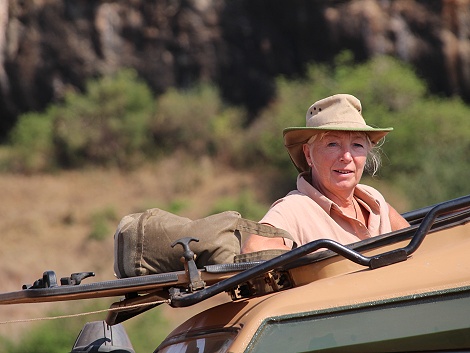 auf Pirschfahrt im Lumo reservat