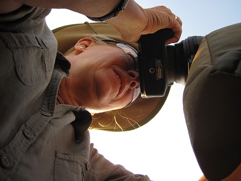 auf Pirschfahrt im Lumo Reservat