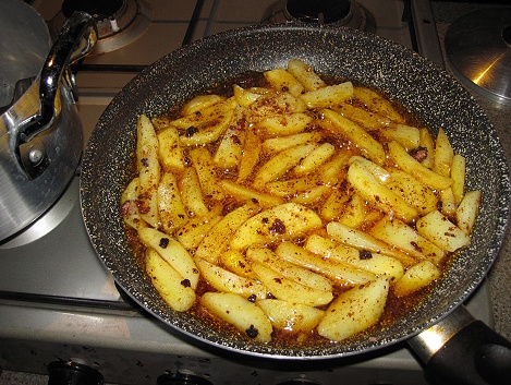 Abendessen zubereiten im Leopards Lair Cottages