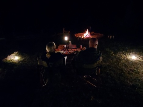 ready for Dinner, Ol Gaboli Camp, Laikipia