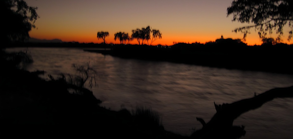 Sonnenaufgang am Ewaso Ngiro, Soroi Larsens Camp