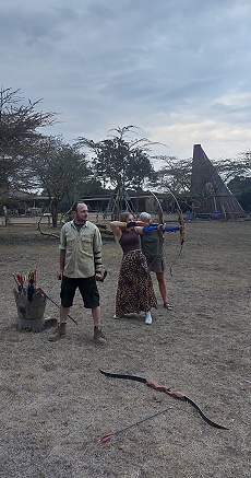 Bogenschie&szlig;en auf Sandai