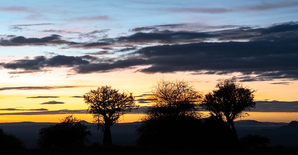 Sonnenaufgang in Laikipia